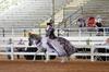 Costumed rider in the ring