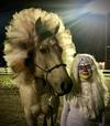 Creative horse Halloween costume!