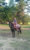 me riding sassy