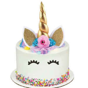 Birthday Party Cake Topper for unicorn themed horse party