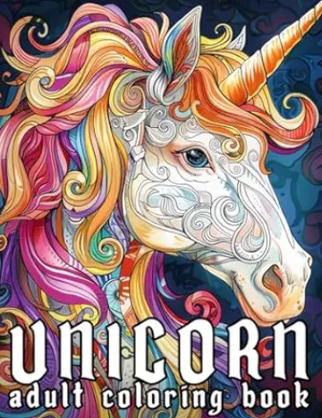 Unicorn Adult Coloring Book Magical Fantasy Art on Amazon