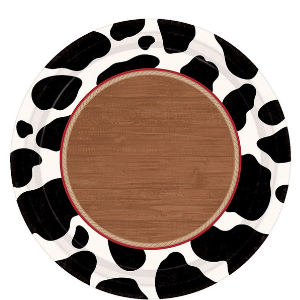 Yeehaw Western Dessert Plates for western themed horse party