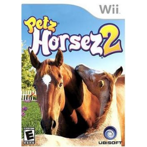A picture of the cover of the Wii game 'Petz: Horsez 2'