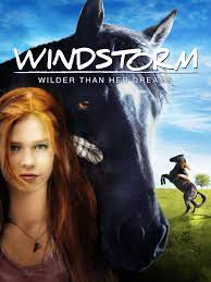 A picture of the horse movie Windstorm.