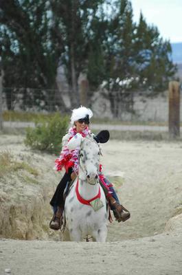 In the ring with the Dalmation