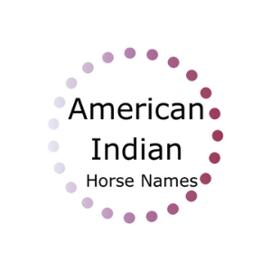 Graphic that says American Indian horse names.