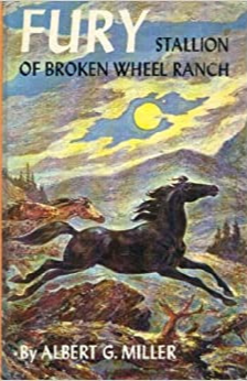 A picture of the book Fury: Stallion of Broken Wheel Ranch.