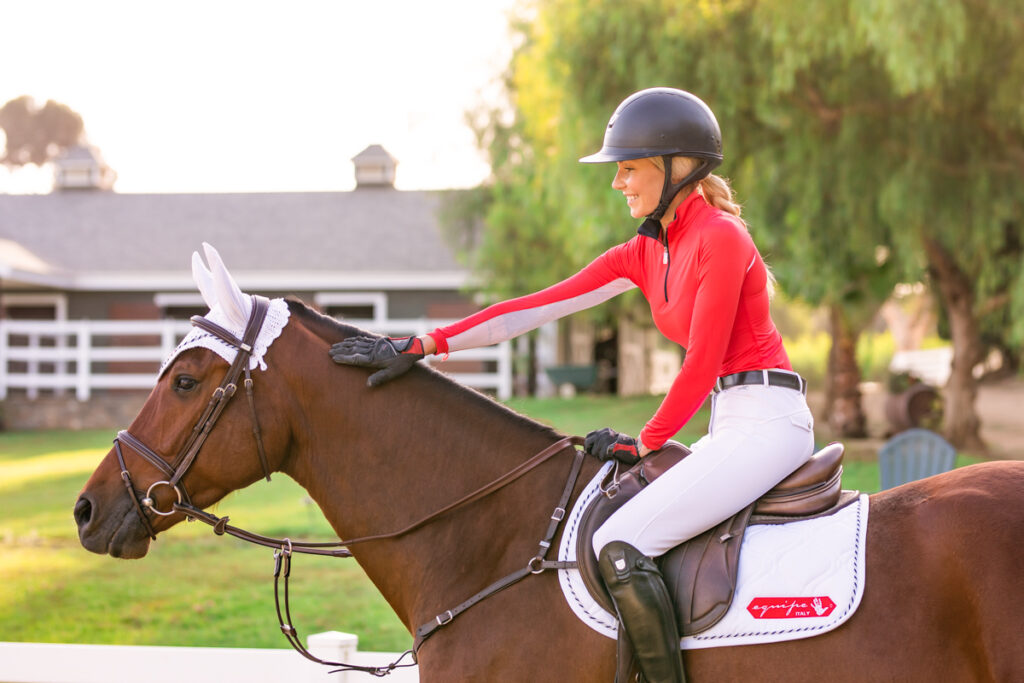 Image from Equestrian Coach of a woman riding a horse