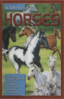Action Files: Horses by Camilla de la Bedoyere book cover