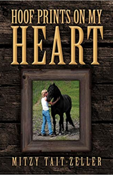 Hoof Prints On My Heart by Mitzy Tait-Zeller book cover