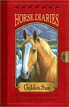 A picture of the Horse Diaries book Golden Sun.