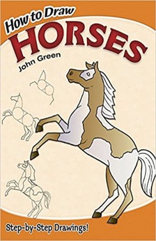 How to Draw Horses & Ponies by John Green book cover