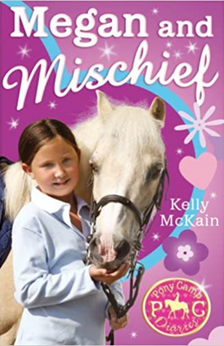 A picture of the Pony Camp Diaries book Megan and Mischief.