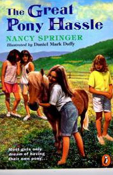 The Great Pony Hassle by Nancy Springer book cover