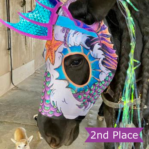 Horse Halloween Costume Contest 2021 2nd Place Winner: Sea(horse) Creature