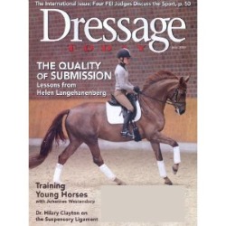 A picture of the Dressage Today magazine cover.