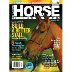 A picture of the Horse Illustrated magazine cover.