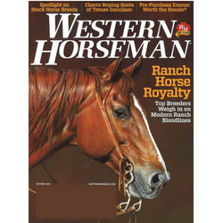 A picture of the Western Horseman magazine cover.