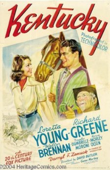 A picture of the 1938 movie Kentucky.