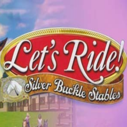 An image of the horse riding game, Let's Ride! Silver Buckle Stables.