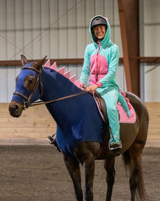 Jurassic Hoof horse Halloween costume