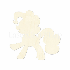 Wooden Cutout Ornament for My Little Pony themed horse party