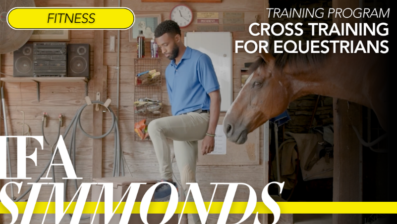 Image for Noelle Floyd Plus shows a man working out with a horse