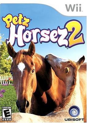 The cover of the Wii horse game Petz: Horsez 2. 
