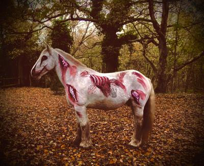 Post Apocalyptic Pete horse Halloween costume