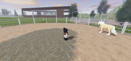 Horse World ! Lets Play Roblox Online Horses Game Play Video 