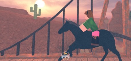 An image of the Roblox horse game Meadows Ranch.