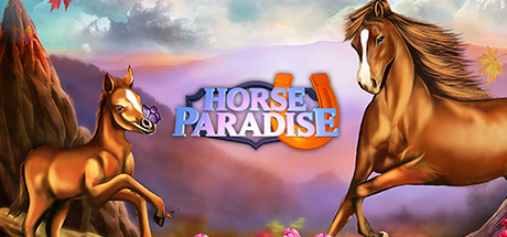 Cover of Steam horse game called Horse Paradise - My Dream Ranch