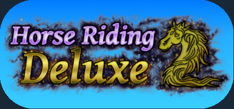 Cover of Steam horse game called Horse Riding Deluxe 2