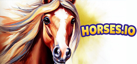 Cover of Steam horse game called Horses.IO: Horse Herd Racing