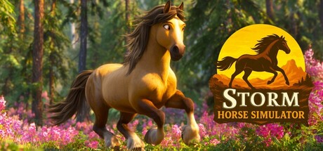 Cover of Steam horse game called Storm Horse Simulator