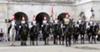 Members of the Horse guards in London England