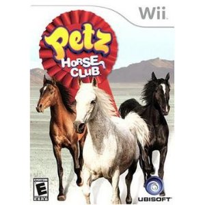 A picture of the cover of the Wii game 'Petz: Horse Club'